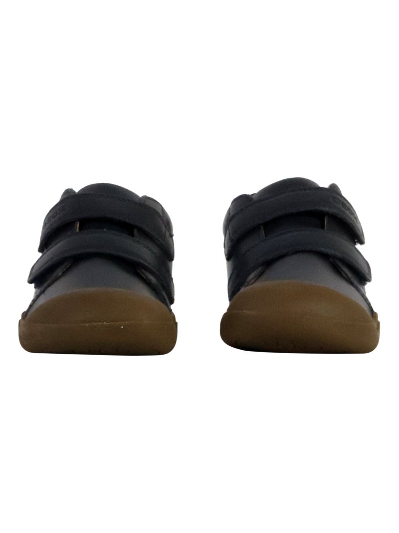Basket Basse Cuir Geox Steppieup Nappa Bleu marine - Kiabi