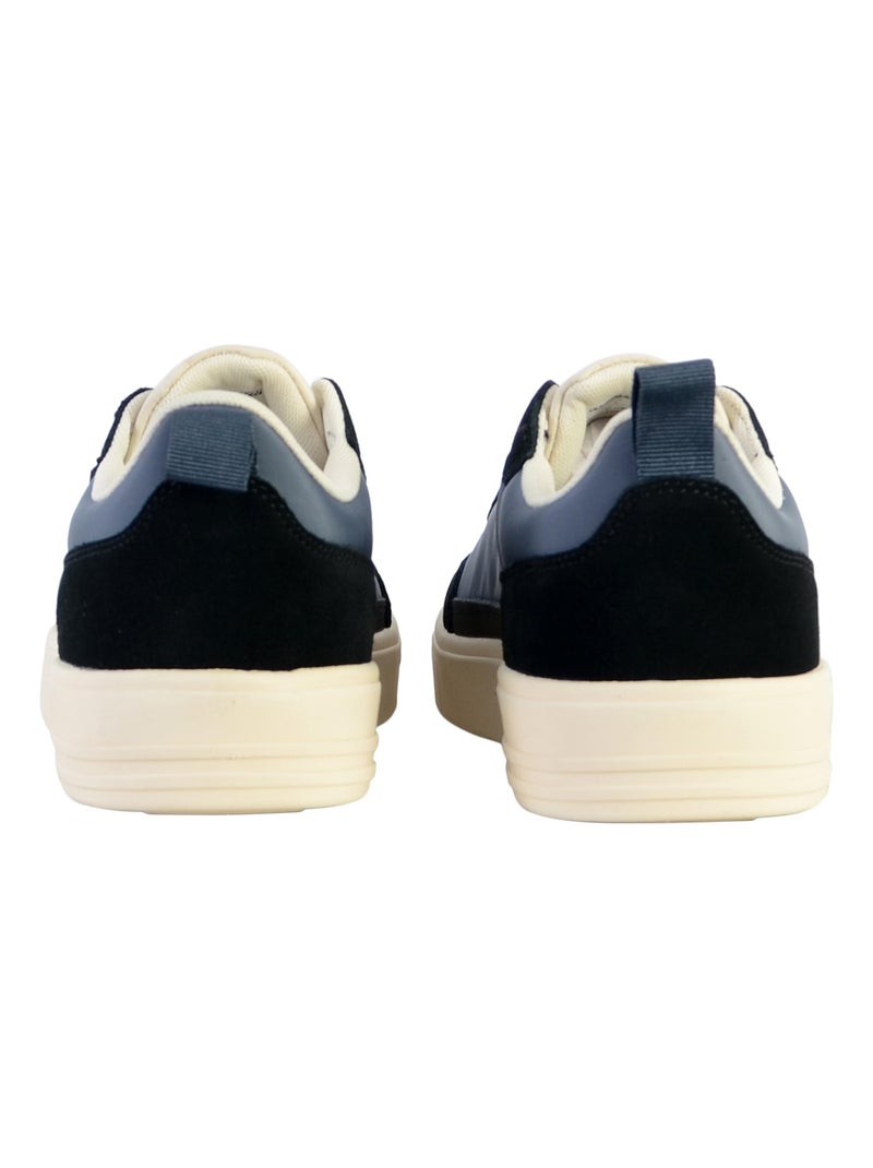 Basket Basse Cuir Napapijri Bark Noir - Kiabi