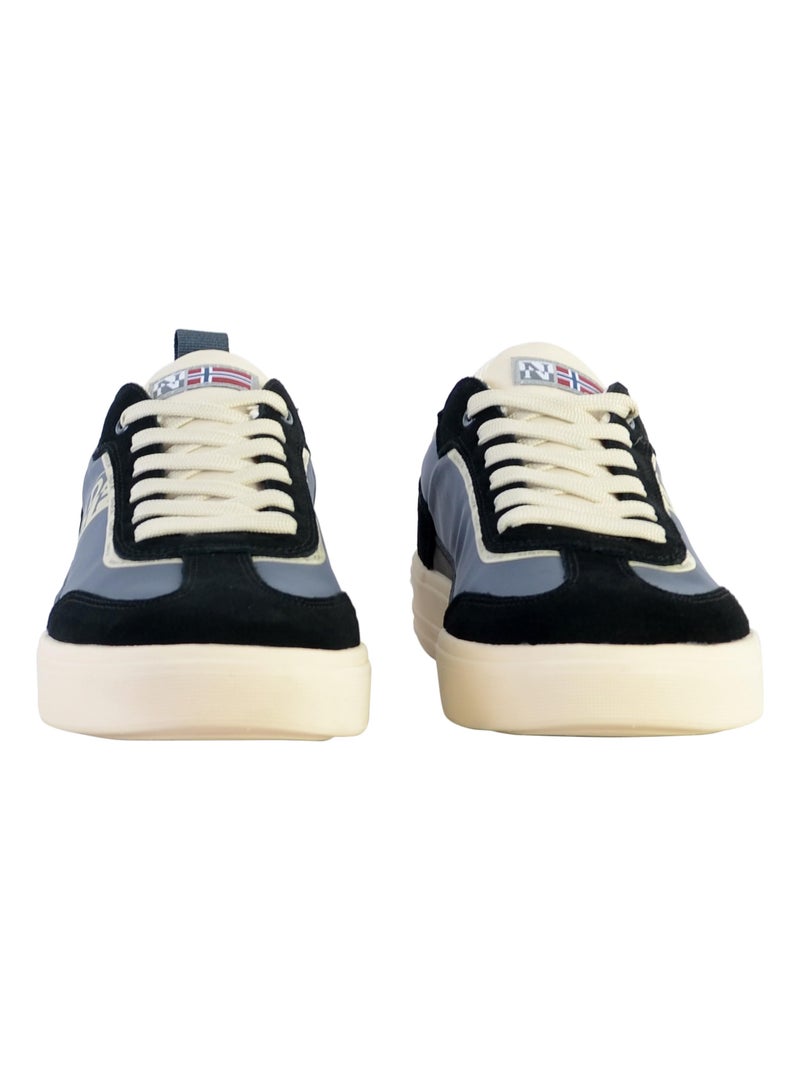 Basket Basse Cuir Napapijri Bark Noir - Kiabi