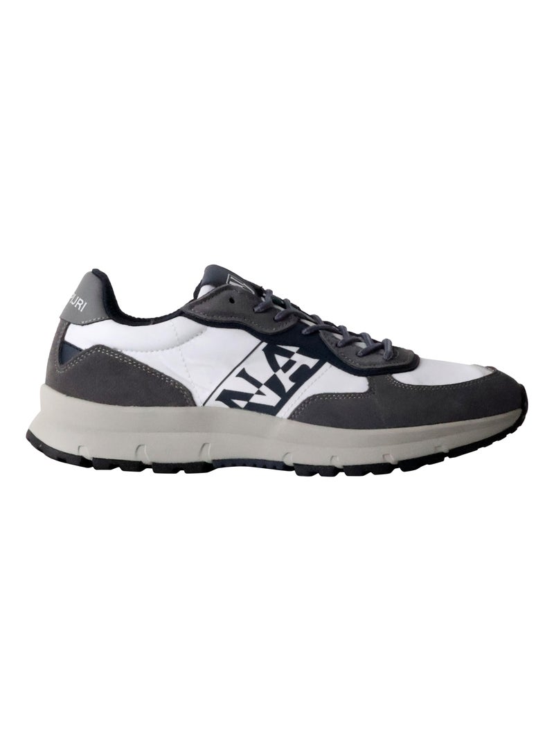 Basket Basse Cuir Napapijri Blanc - Kiabi