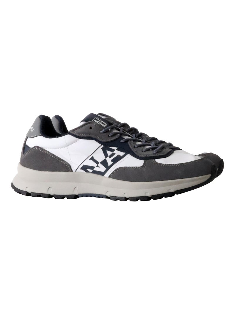 Basket Basse Cuir Napapijri Blanc - Kiabi