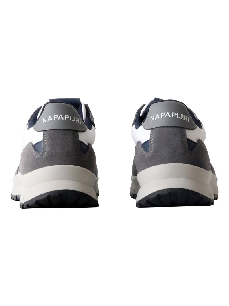 Basket Basse Cuir Napapijri Blanc - Kiabi