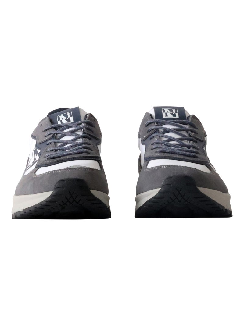Basket Basse Cuir Napapijri Blanc - Kiabi