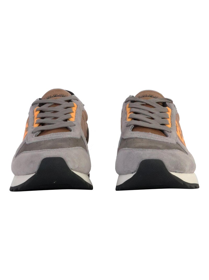 Basket Basse Cuir Napapijri Marron - Kiabi