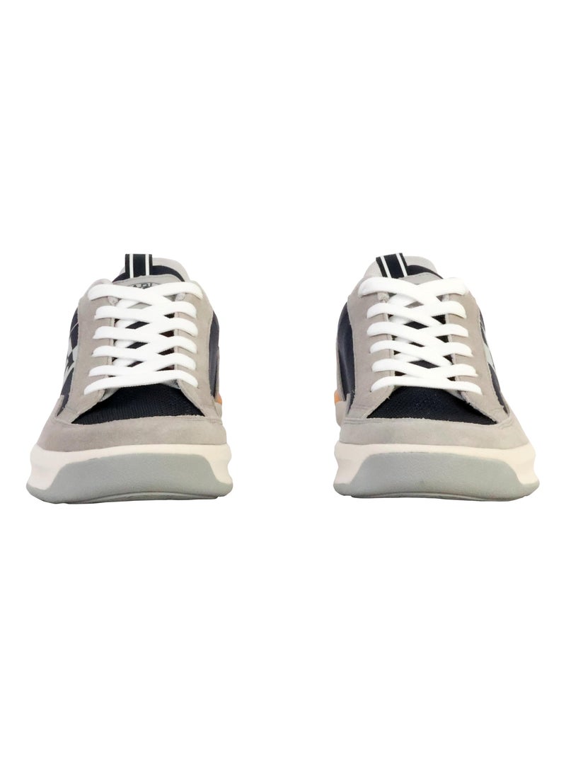 Basket Basse Cuir Napapijri Nys Bleu - Kiabi