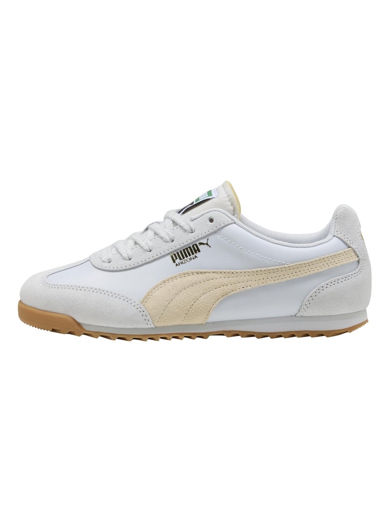 Basket Basse Cuir Puma Arizona Nylon Blanc - Kiabi