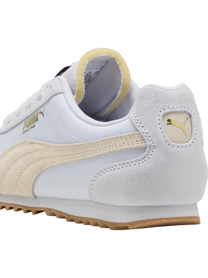 Basket Basse Cuir Puma Arizona Nylon Blanc - Kiabi