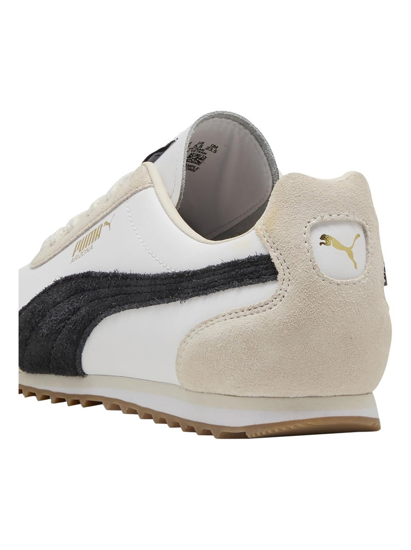 Basket Basse Cuir Puma Arizona Retro Blanc - Kiabi