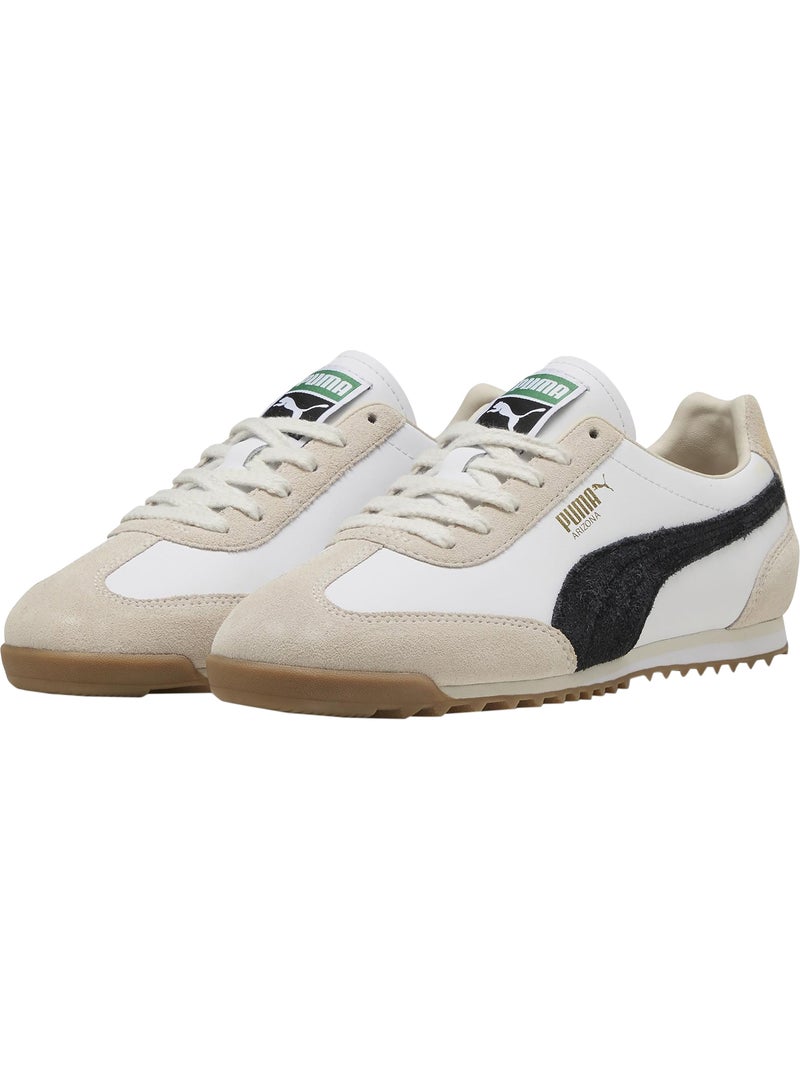 Basket Basse Cuir Puma Arizona Retro Blanc - Kiabi