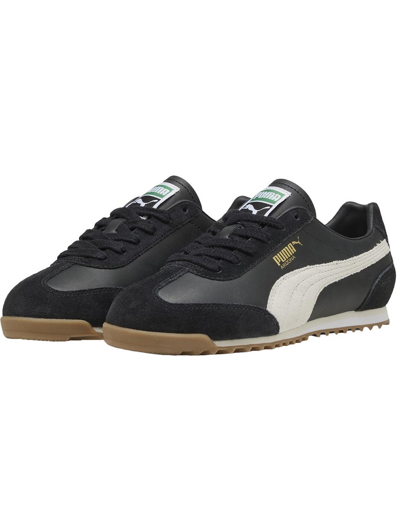 Basket Basse Cuir Puma Arizona Retro Noir - Kiabi