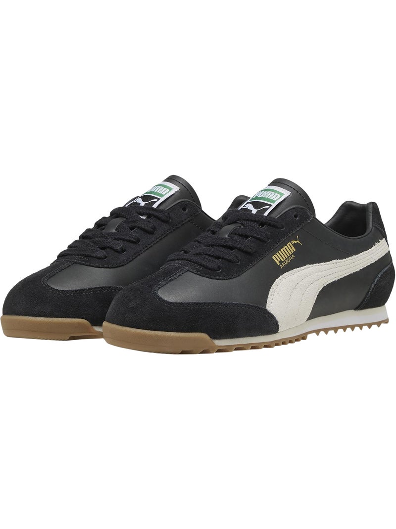 Basket Basse Cuir Puma Arizona Retro Noir - Kiabi