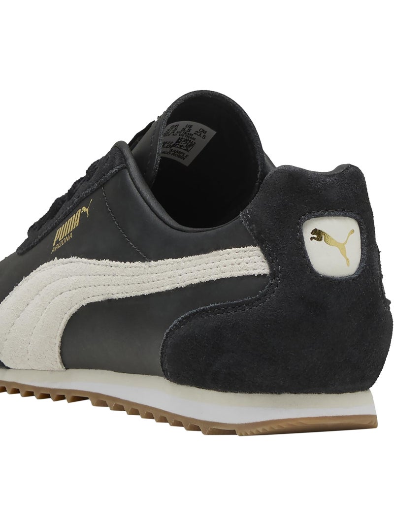 Basket Basse Cuir Puma Arizona Retro Noir - Kiabi