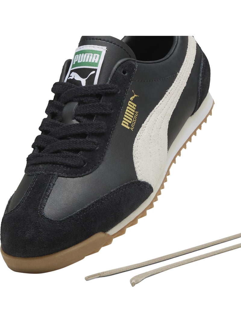 Basket Basse Cuir Puma Arizona Retro Noir - Kiabi