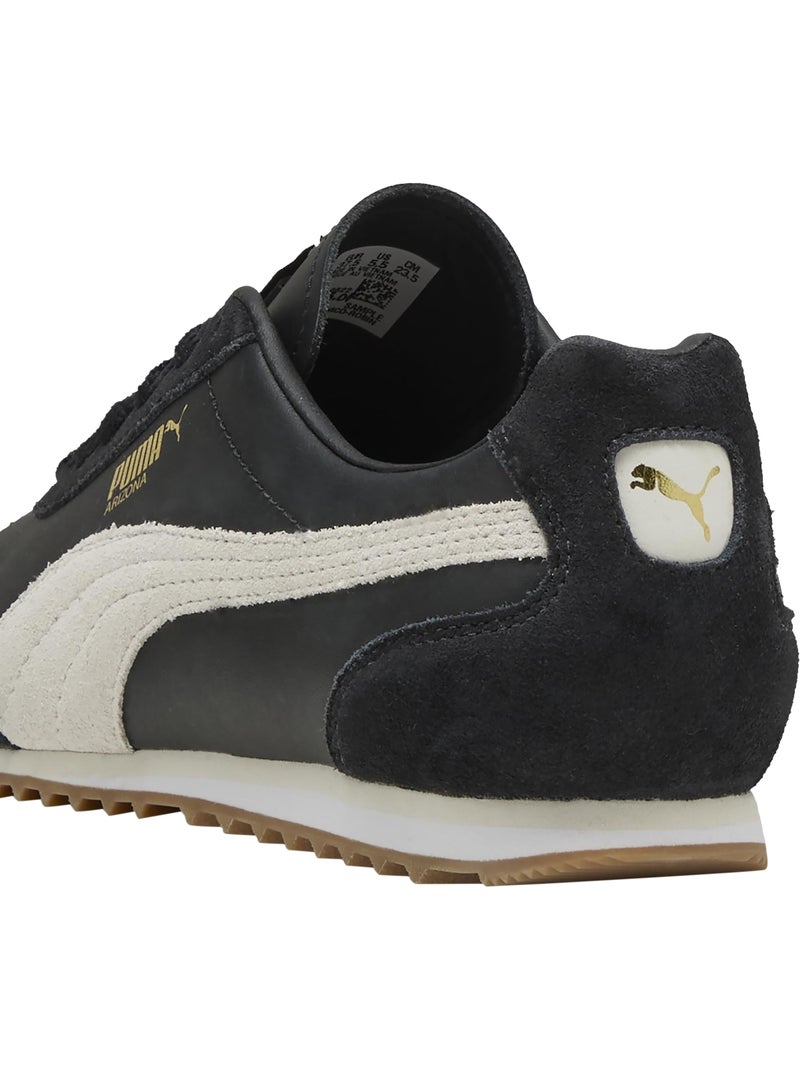 Basket Basse Cuir Puma Arizona Retro Noir - Kiabi