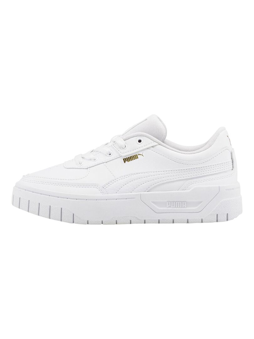 Basket Basse Cuir Puma Cali Deam Lth Wns Blanc - Kiabi