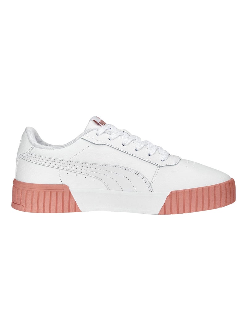 Basket Basse Cuir Puma Carina 2.0 Blanc - Kiabi