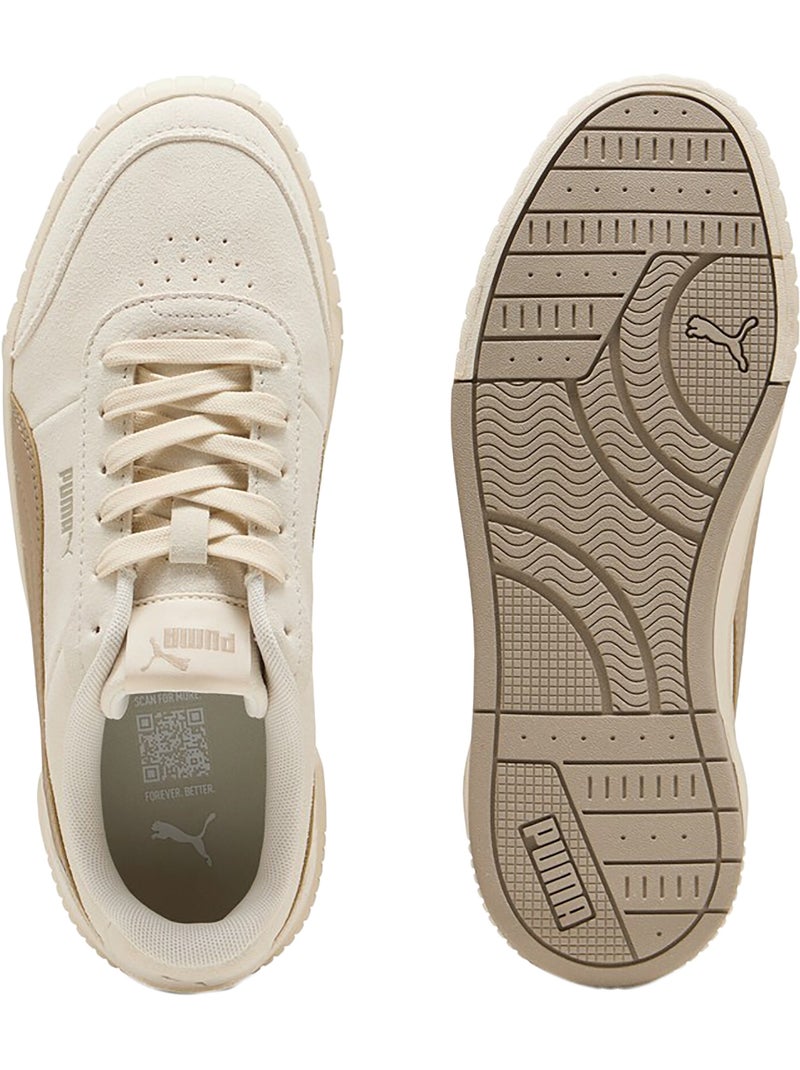 Basket Basse Cuir Puma Carina Mia SD Blanc - Kiabi