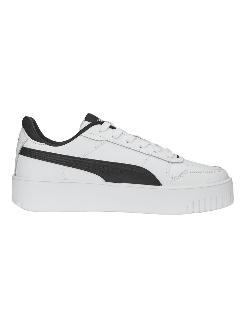 Basket Basse Cuir Puma Carina Street Blanc - Kiabi