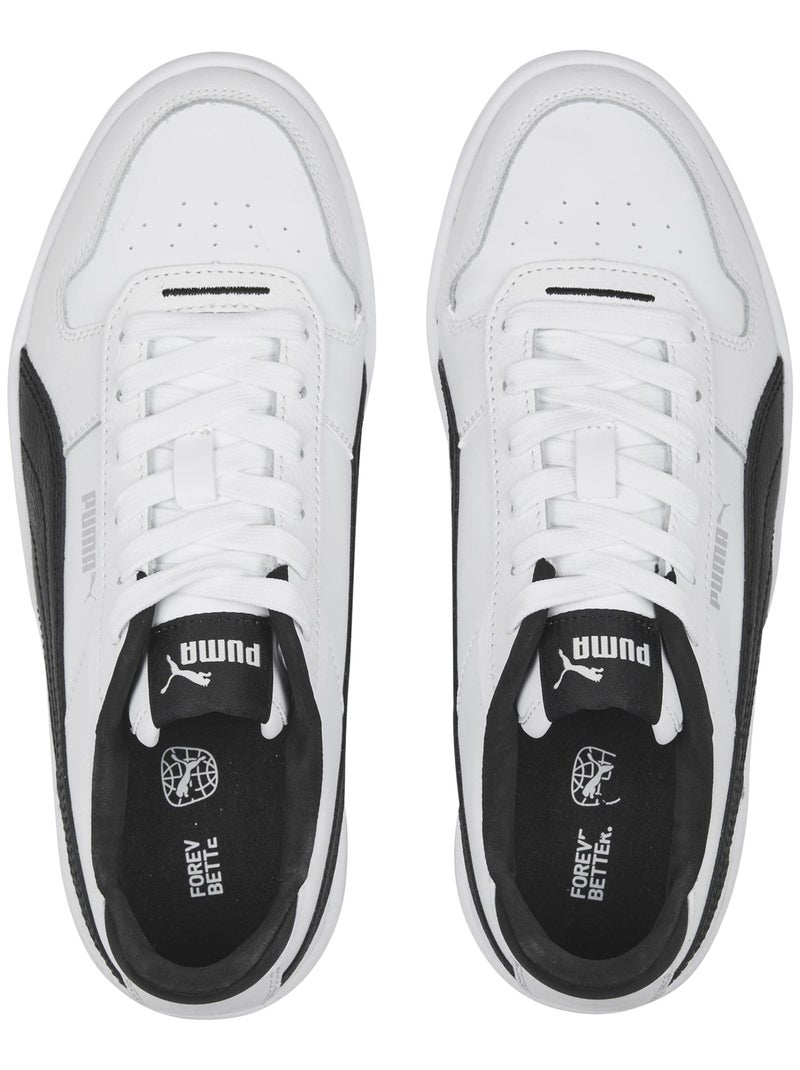 Basket Basse Cuir Puma Carina Street Blanc - Kiabi