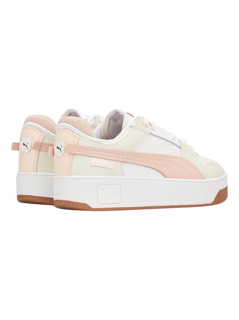 Basket Basse Cuir Puma Carina Street VTG Blanc - Kiabi