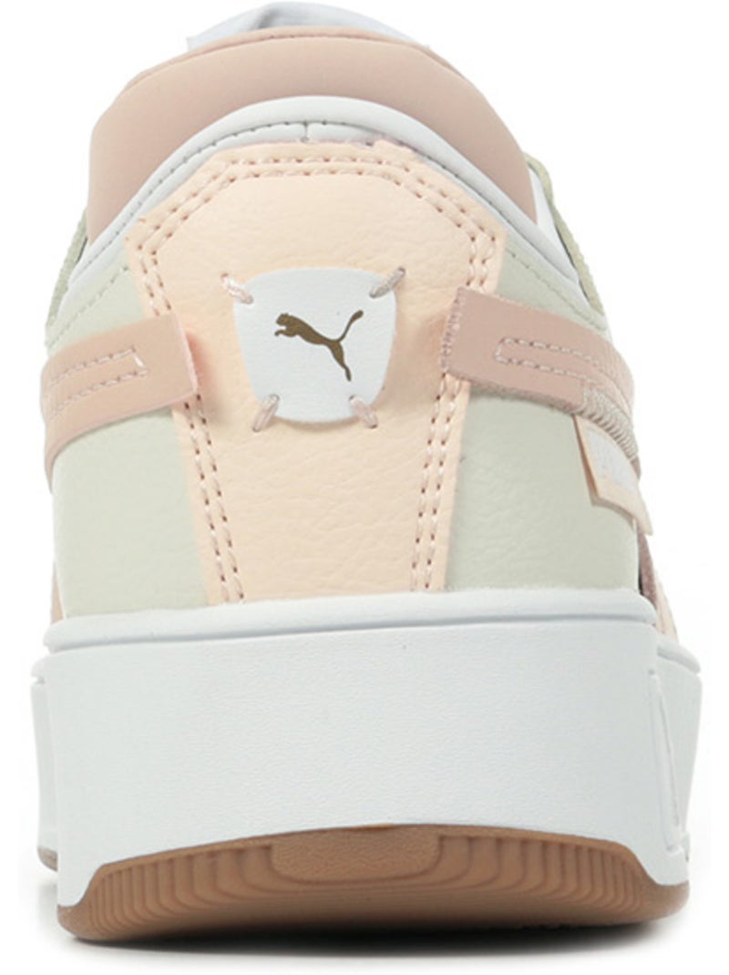 Basket Basse Cuir Puma Carina Street VTG Blanc - Kiabi