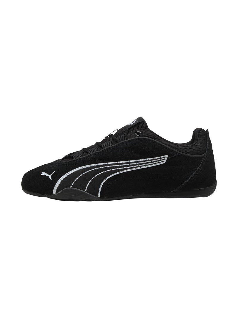 Basket Basse Cuir Puma Catch SD Noir Femme Kiabi