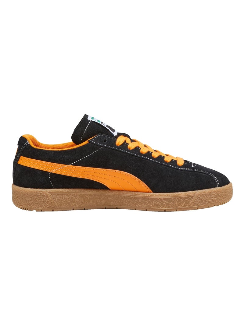 Basket Basse Cuir Puma Delphin Noir - Kiabi