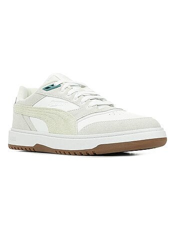 Basket Basse Cuir Puma Double Court PRM