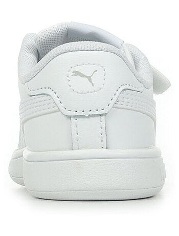 Basket Basse Cuir Puma Enfant Smash 3.0 L V Inf