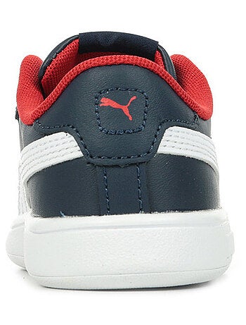 Basket Basse Cuir Puma Enfant Smash 3.0 L V Inf