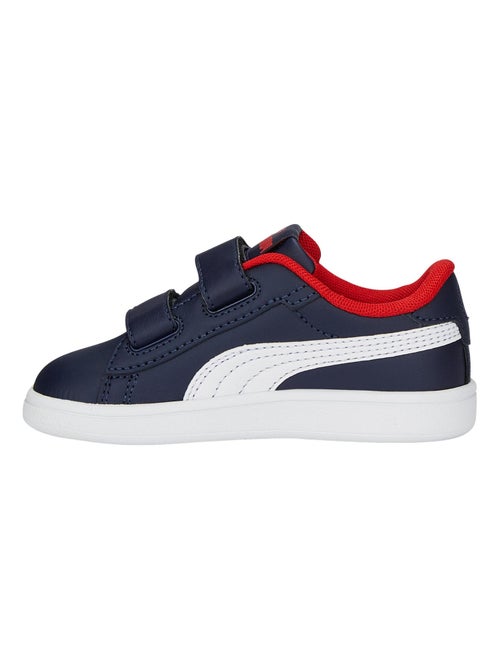 Basket Basse Cuir Puma Enfant Smash 3.0 L V Inf - Kiabi