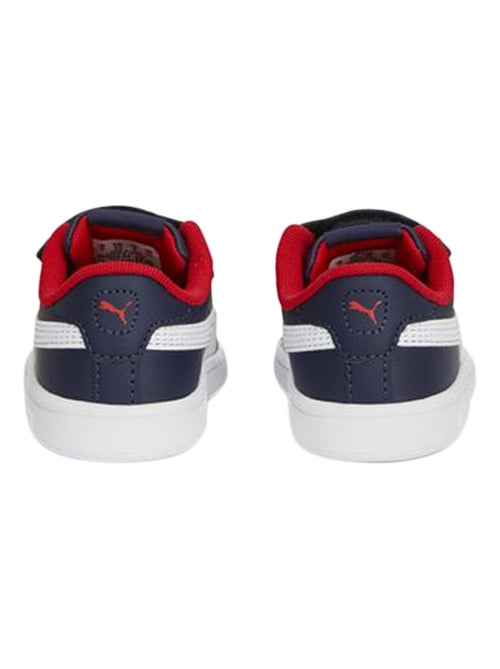 Basket Basse Cuir Puma Enfant Smash 3.0 L V Inf - Kiabi