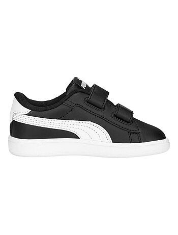 Basket Basse Cuir Puma Enfant Smash 3.0 L V Inf
