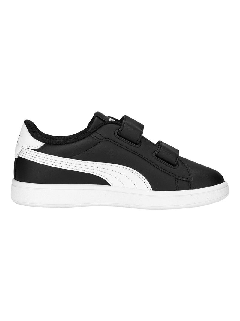 Basket Basse Cuir Puma Enfant Smash 3.0 L V Ps Noir - Kiabi