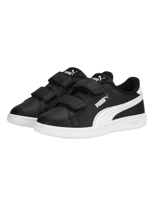 Basket Basse Cuir Puma Enfant Smash 3.0 L V Ps - Kiabi