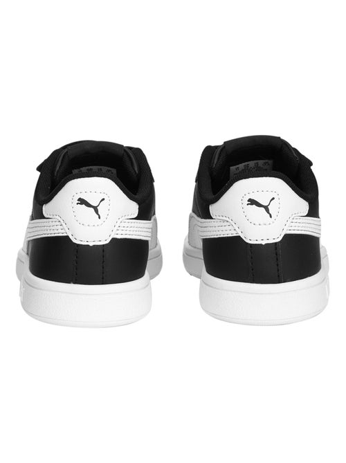 Basket Basse Cuir Puma Enfant Smash 3.0 L V Ps - Kiabi