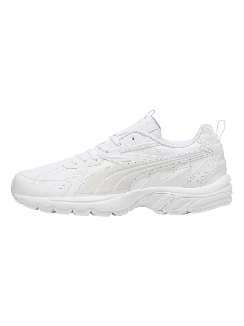 Basket Basse Cuir Puma Milenio Tech L Blanc - Kiabi
