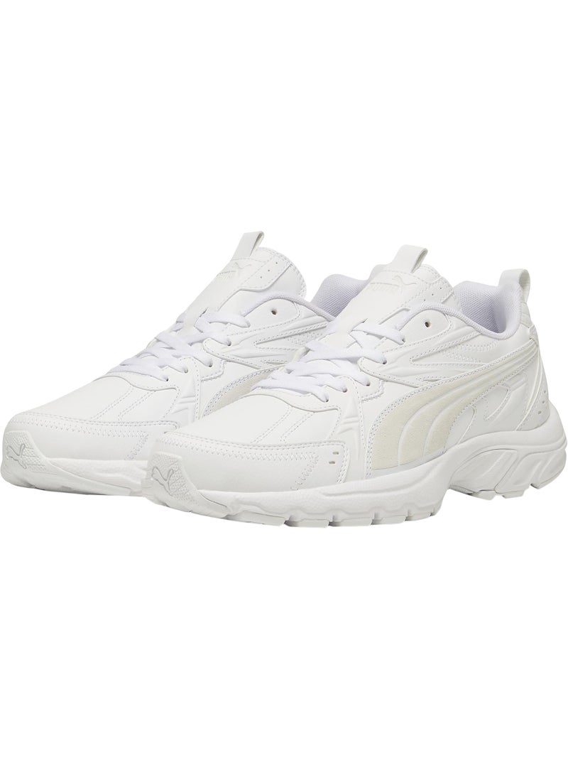 Basket Basse Cuir Puma Milenio Tech L Blanc - Kiabi