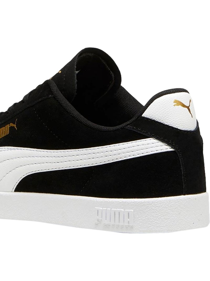 Basket Basse Cuir Puma Noir - Kiabi