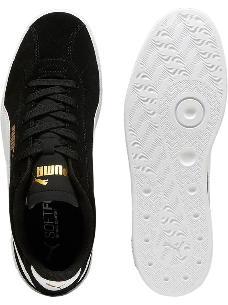 Basket Basse Cuir Puma Noir - Kiabi