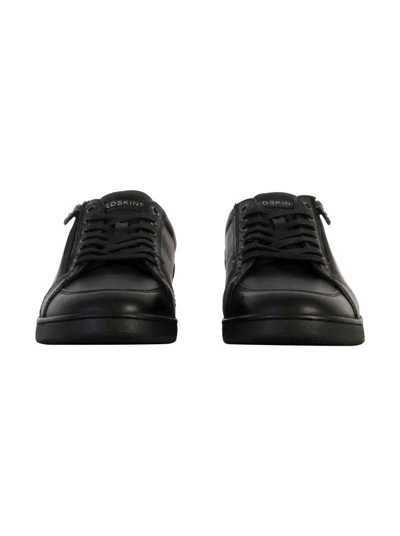 Basket Basse Cuir Redskins Decent Noir - Kiabi