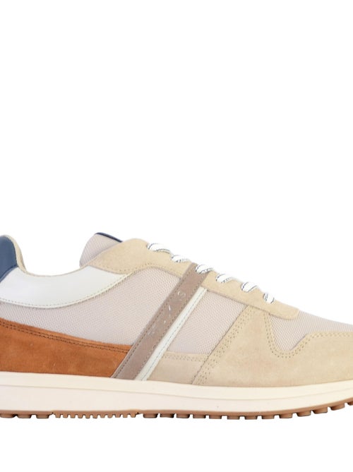 Basket Basse Cuir Redskins Island - Kiabi