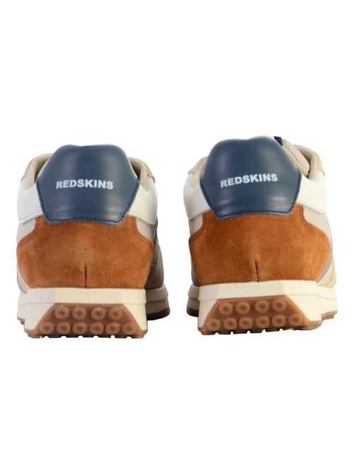 Basket Basse Cuir Redskins Island - Kiabi