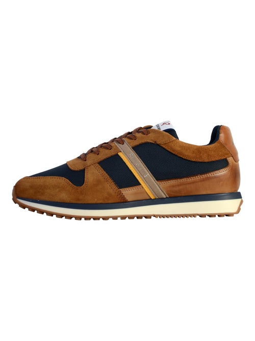 Basket Basse Cuir Redskins Island - Kiabi