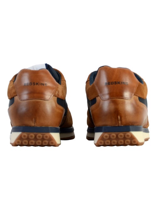 Basket Basse Cuir Redskins Island - Kiabi
