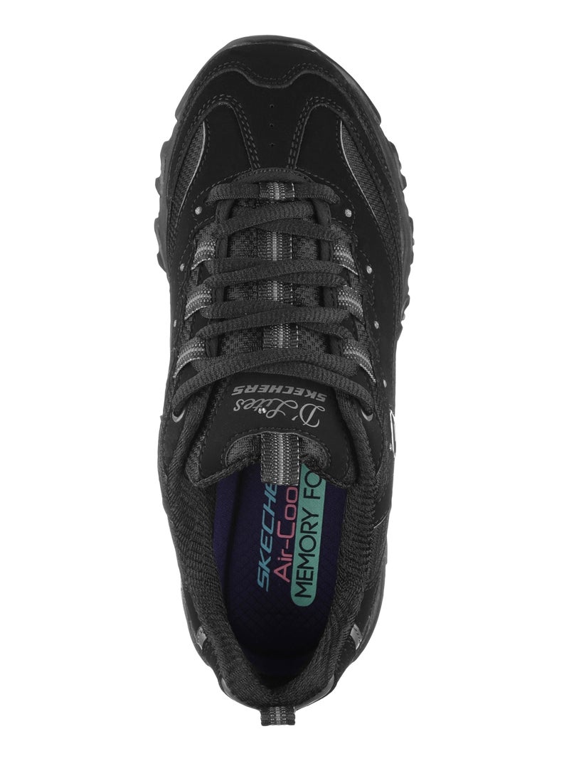 Basket Basse Cuir Skechers Biggest Fan Noir - Kiabi