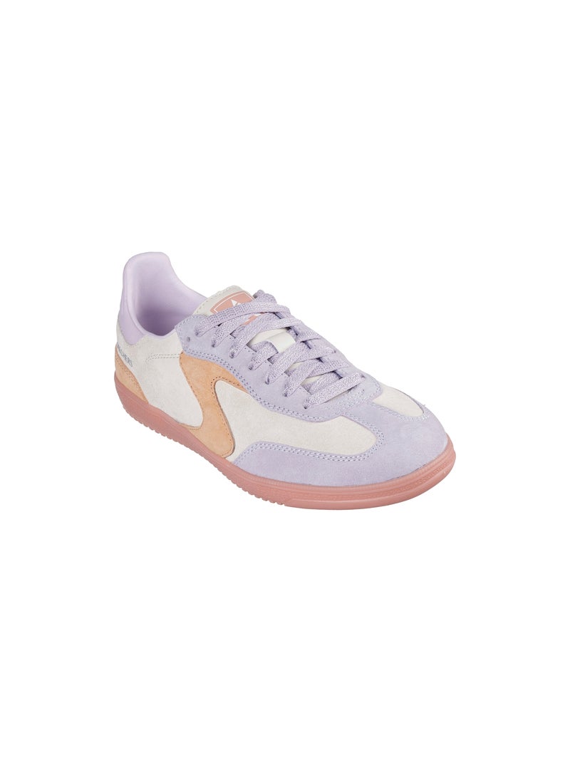Basket Basse Cuir Skechers For The Win Multicolore - Kiabi