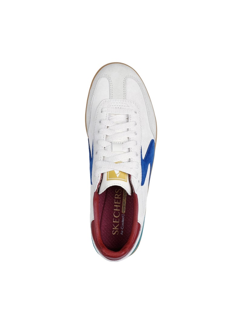 Basket Basse Cuir Skechers For The Win Multicolore - Kiabi