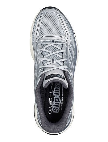 Basket Basse Cuir Skechers Stamina Sport