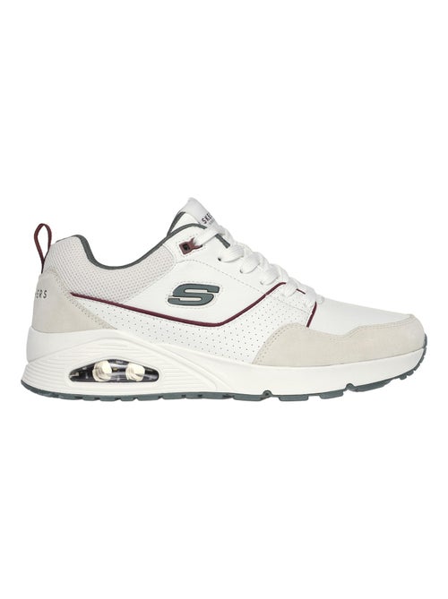 Basket Basse Cuir Skechers Uno Retro - Kiabi